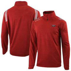 New Orleans Pelicans Oakland Downs Omni-Wick Quarter-Zip Top Red | Columbia