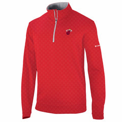 Miami Heat Wickham Hills Omni-Wick Quarter-Zip Jacket Red | Columbia outlet