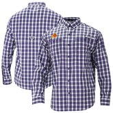 Phoenix Suns Super Tamiami Omni-Shade Long Sleeve Button-Down Shirt Purple | Columbia for sale