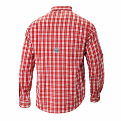 Houston Rockets Super Tamiami Omni-Shade Long Sleeve Button-Down Shirt Red | Columbia Near Me
