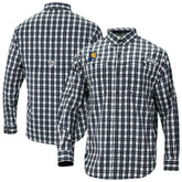 Indiana Pacers Super Tamiami Omni-Shade Long Sleeve Button-Down Shirt Navy | Columbia discount