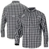 Utah Jazz Super Tamiami Omni-Shade Long Sleeve Button-Down Shirt Black | Columbia for sale