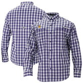 Los Angeles Lakers Super Tamiami Omni-Shade Long Sleeve Button-Down Shirt Purple | Columbia outlet