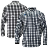 Memphis Grizzlies Super Tamiami Omni-Shade Long Sleeve Button-Down Shirt Navy | Columbia Lifestyle