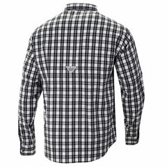Memphis Grizzlies Super Tamiami Omni-Shade Long Sleeve Button-Down Shirt Navy | Columbia Lifestyle