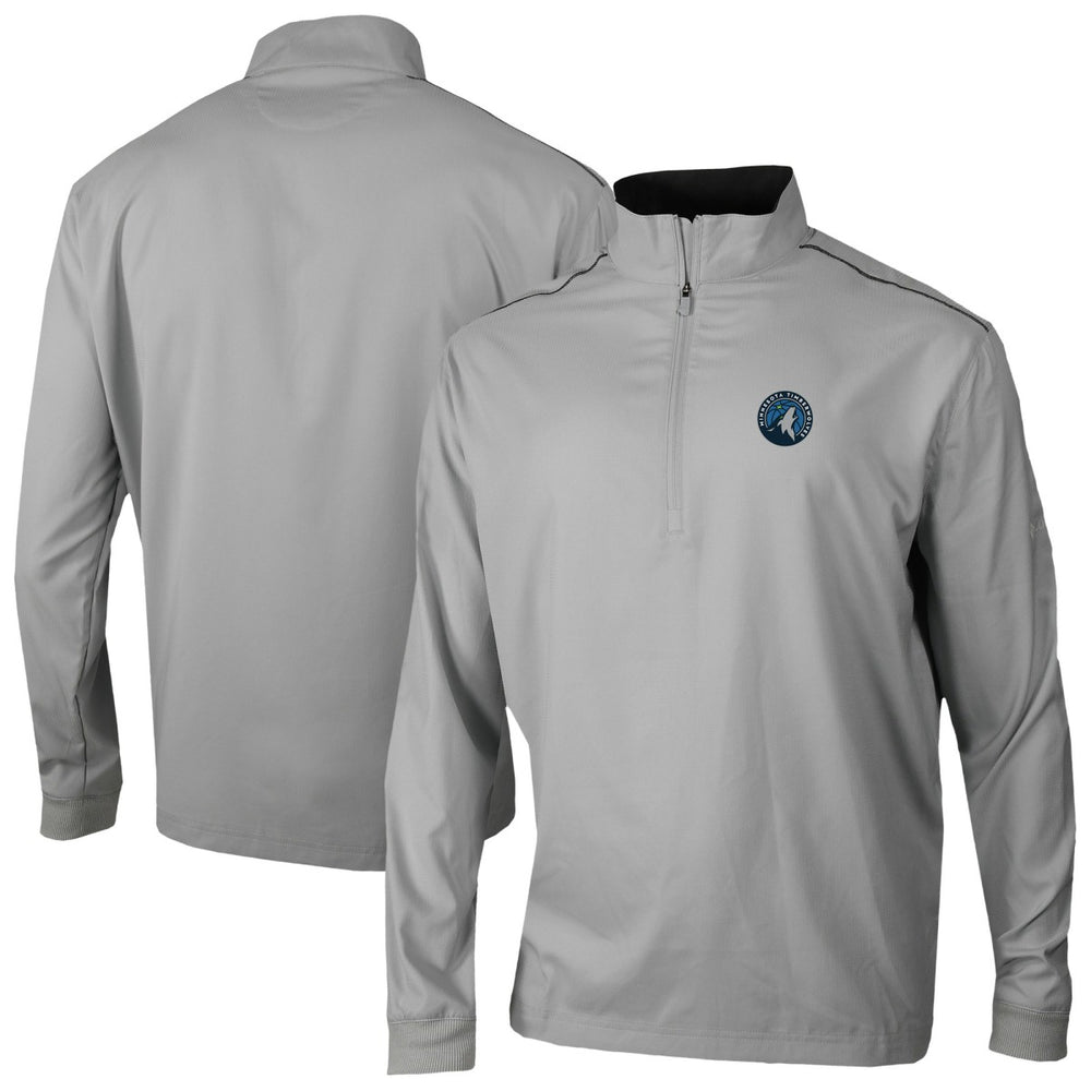 Minnesota Timberwolves Omni-Wick Bogey's Paradise Quarter-Zip Top Gray | Columbia discount