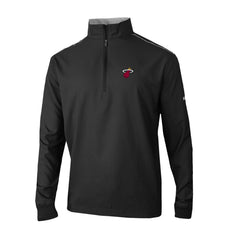 Miami Heat Omni-Wick Bogey's Paradise Quarter-Zip Top Black | Columbia Lifestyle