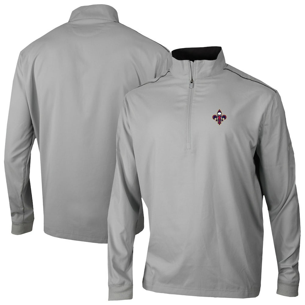 New Orleans Pelicans Omni-Wick Bogey's Paradise Quarter-Zip Top Gray | Columbia outlet