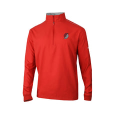 Portland Trail Blazers Omni-Wick Bogey's Paradise Quarter-Zip Top Red | Columbia