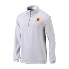 Phoenix Suns Omni-Wick Even Lie Quarter-Zip Top Gray/White | Columbia