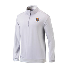 New York Knicks Omni-Wick Even Lie Quarter-Zip Top Gray/White | Columbia Lifestyle