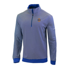 New York Knicks Omni-Wick Even Lie Quarter-Zip Top Blue | Columbia