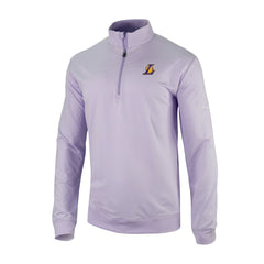 Los Angeles Lakers Omni-Wick Even Lie Quarter-Zip Top Purple | Columbia US