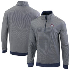 LA Clippers Omni-Wick Even Lie Quarter-Zip Top Navy | Columbia Lifestyle