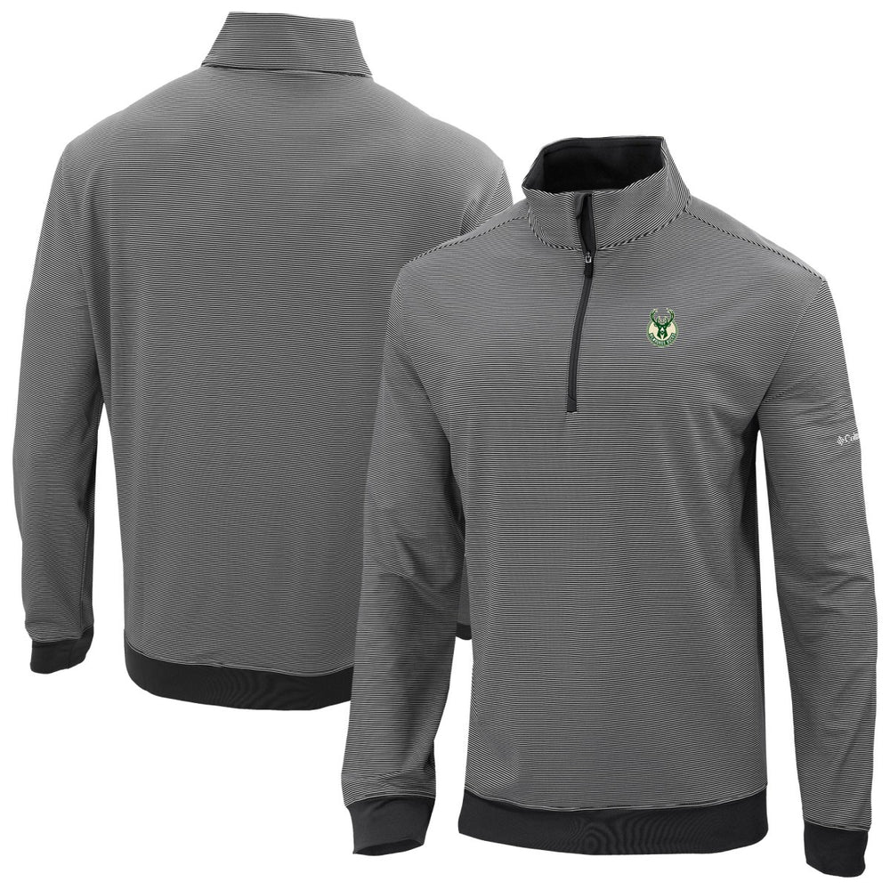 Milwaukee Bucks Omni-Wick Even Lie Quarter-Zip Top Black | Columbia Near Me