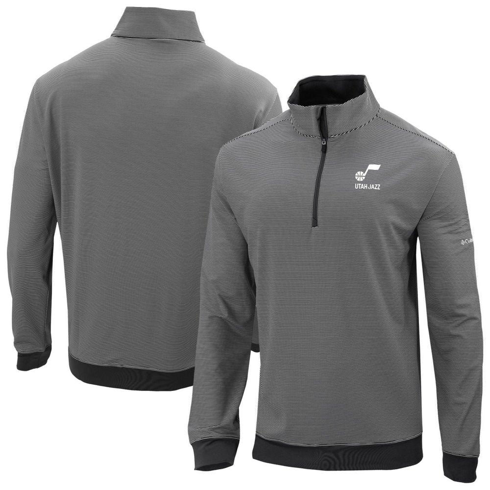 Utah Jazz Omni-Wick Even Lie Quarter-Zip Top Black | Columbia discount