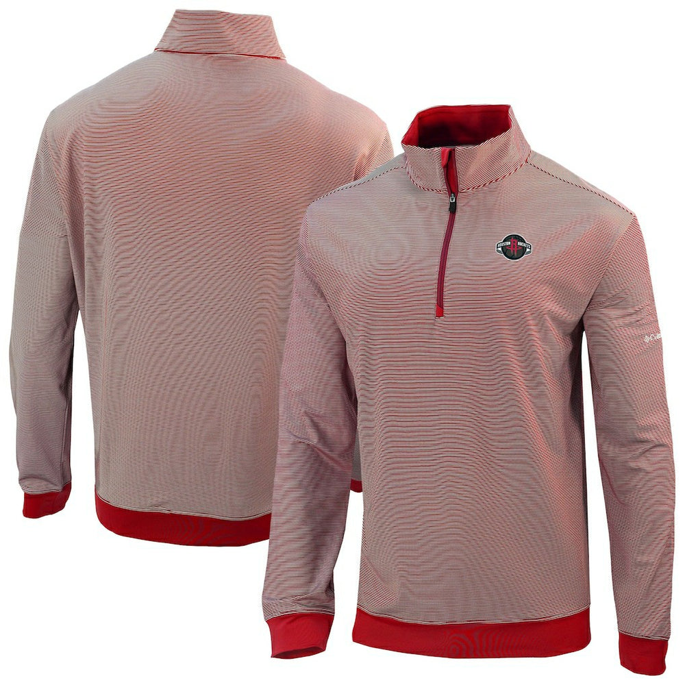 Houston Rockets Omni-Wick Even Lie Quarter-Zip Top for sale Red | Columbia