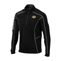 Los Angeles Lakers Omni-Wick Shotgun Quarter-Zip Jacket Black | Columbia outlet