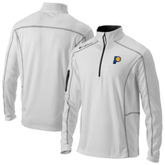 Indiana Pacers Omni-Wick Shotgun Quarter-Zip Jacket White | Columbia Lifestyle