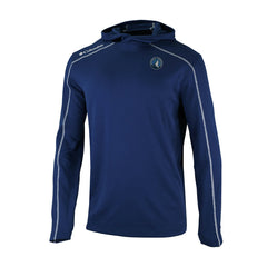 Minnesota Timberwolves Omni-Wick Shotgun Pullover Hoodie Navy | Columbia Lifestyle