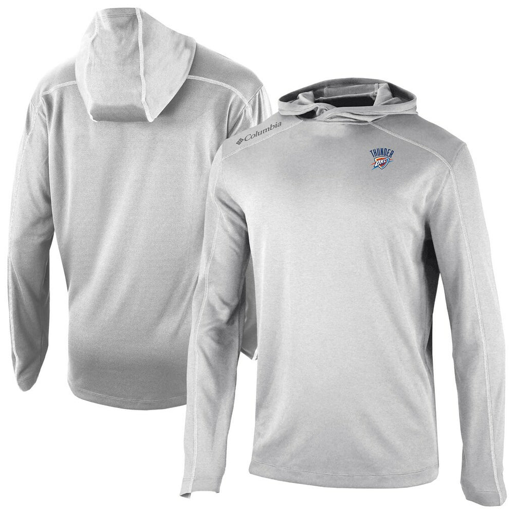 Oklahoma City Thunder Omni-Wick Shotgun Pullover Hoodie Gray | Columbia outlet