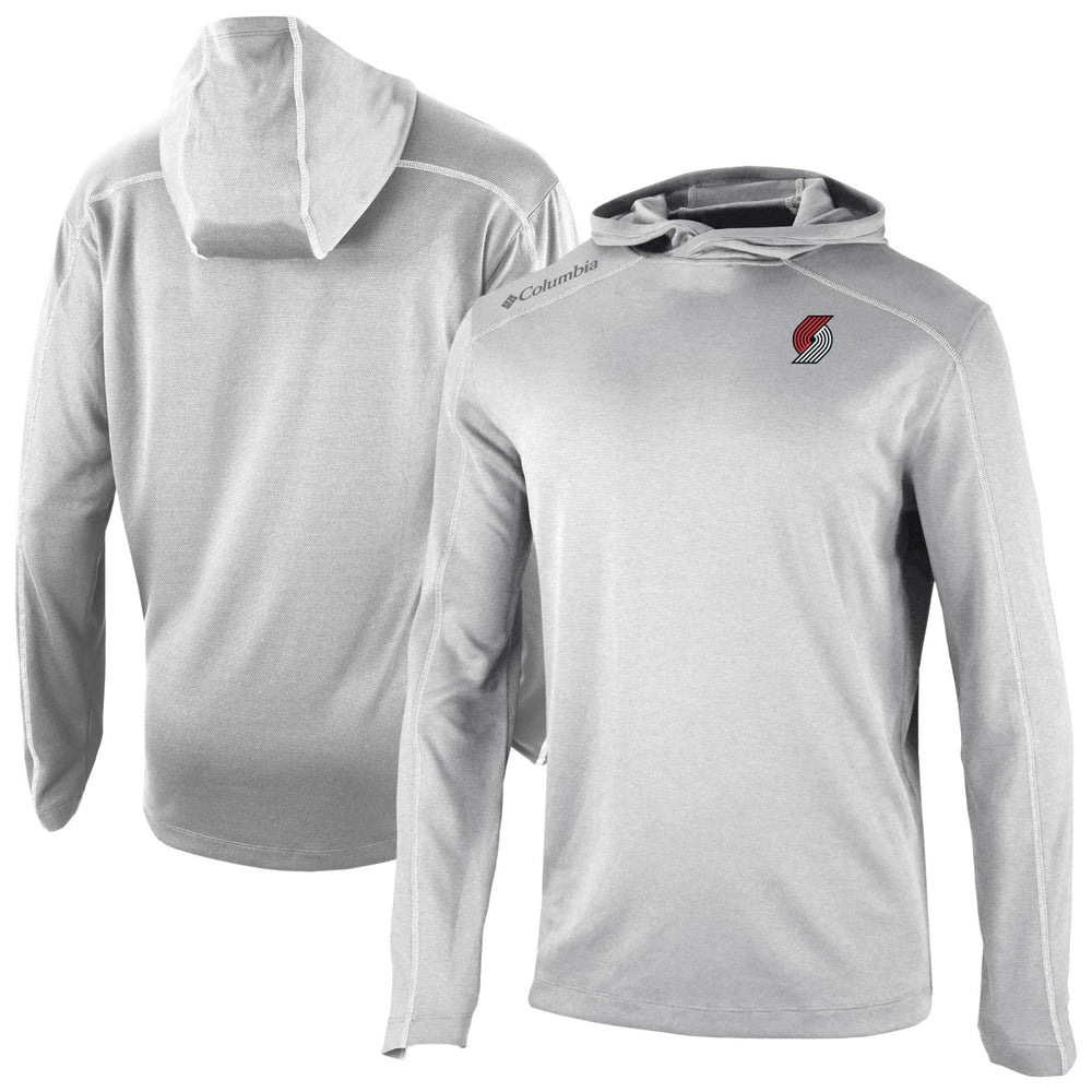 Portland Trail Blazers Omni-Wick Shotgun Pullover Hoodie Gray | Columbia online