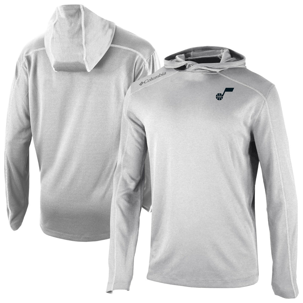 Utah Jazz Omni-Wick Shotgun Pullover Hoodie Gray | Columbia Lifestyle