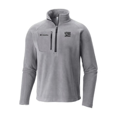 Utah Jazz Fast Trek III Half-Zip Fleece Pullover Gray | Columbia discount