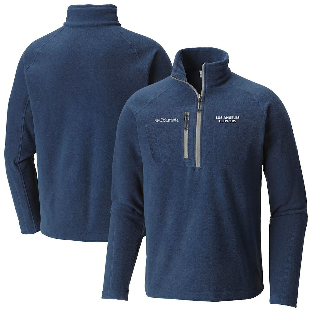 LA Clippers Fast Trek III Half-Zip Fleece Pullover Navy | Columbia US