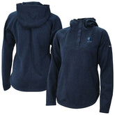 Memphis Grizzlies Women's Sweater Weather Quarter-Snap Hoodie Navy | Columbia discount