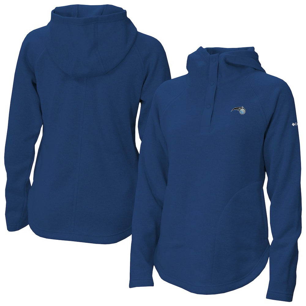Orlando Magic Women's Sweater Weather Quarter-Snap Hoodie Blue | Columbia Near Me