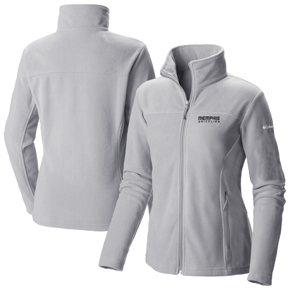 Memphis Grizzlies Women's Give & Go II Fleece Full-Zip Jacket Gray | Columbia online