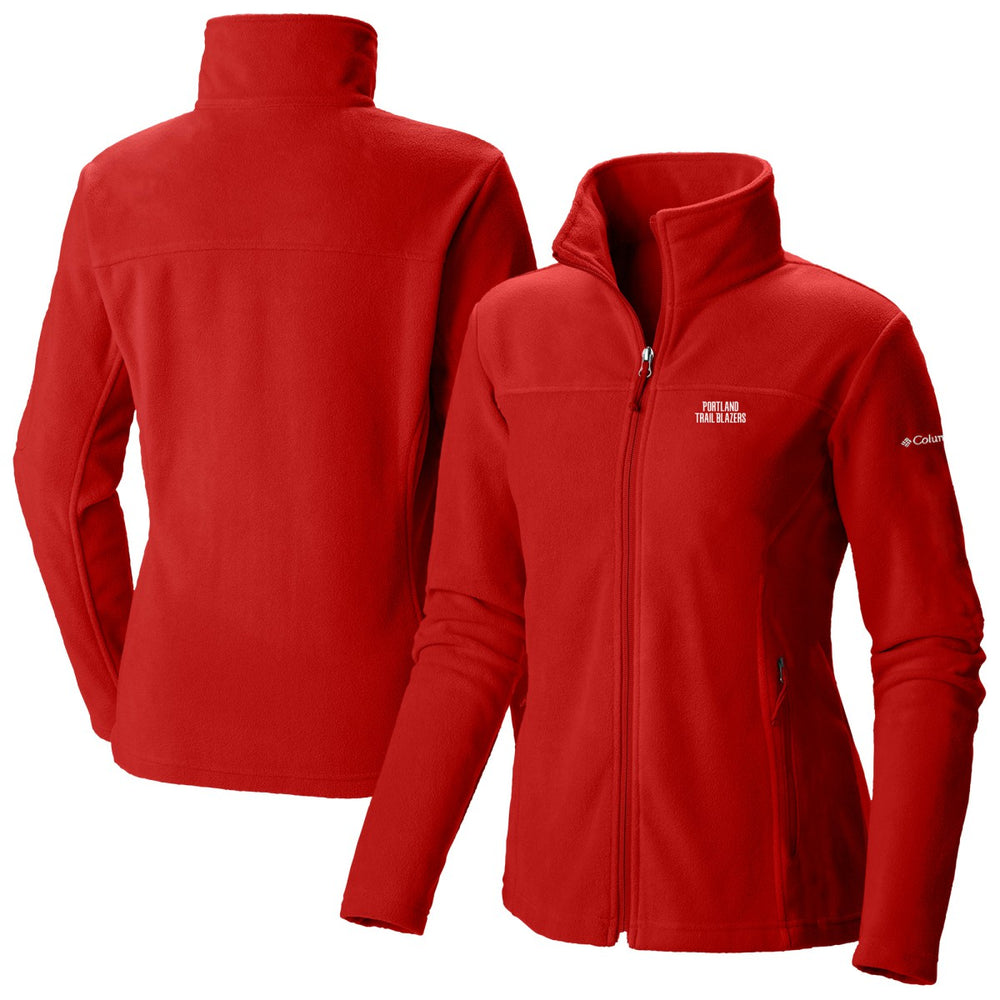 Portland Trail Blazers Women's Give & Go II Fleece Full-Zip Jacket Red | Columbia discount