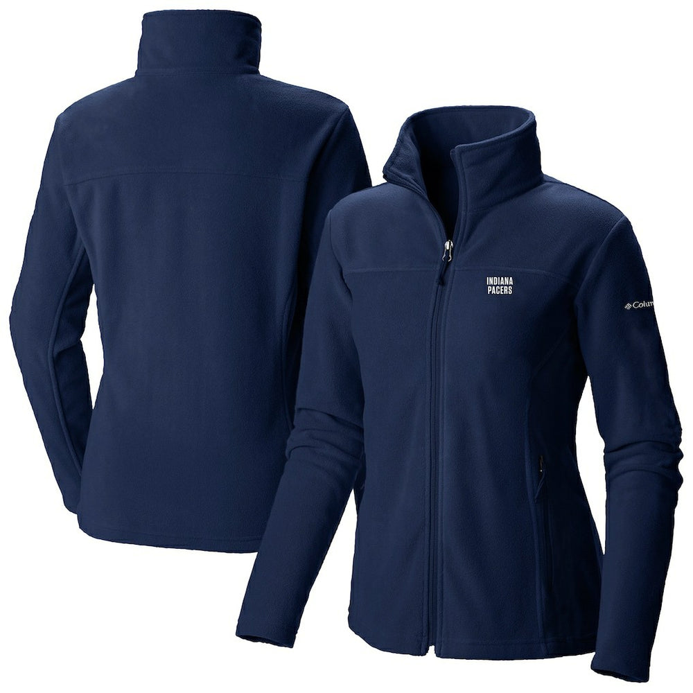 Indiana Pacers Women's Give & Go II Fleece Full-Zip Jacket Navy | Columbia for sale