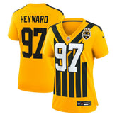 Nike Cameron Heyward Pittsburgh Steelers Women's Alternate 1933 Throwback Game Jersey Gold