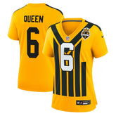 Nike Patrick Queen Pittsburgh Steelers Women's Alternate 1933 Throwback Game Jersey Gold