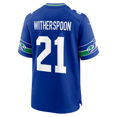 Nike Devon Witherspoon Seattle Seahawks Alternate 50th Season Game Jersey Royal