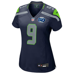 Nike Kenneth Walker III Seattle Seahawks Women's 50th Season Game Jersey College Navy
