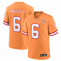 Nike Baker Mayfield Tampa Bay Buccaneers 50th Season Game Jersey Creamsicle