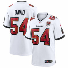 Nike Lavonte David Tampa Bay Buccaneers 50th Season White Game Jersey White