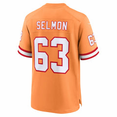 Nike Lee Roy Selmon Tampa Bay Buccaneers 50th Season Game Jersey Creamsicle