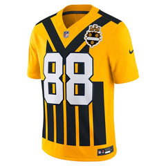Nike Pat Freiermuth Pittsburgh Steelers Alternate Vapor F.U.S.E. Limited Jersey Gold