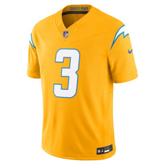 Nike Derwin James Jr. Los Angeles Chargers Alternate Charger Power Vapor F.U.S.E. Limited Jersey Gold