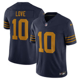 Nike Jordan Love Green Bay Packers The 1923 Classic Vapor F.U.S.E. Limited Jersey Navy
