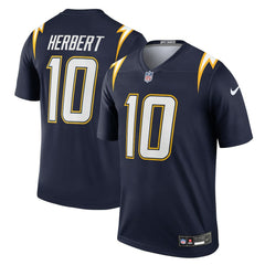 Nike Justin Herbert Los Angeles Chargers Alternate Super Chargers Legend Player Performance Top Navy