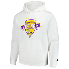 Minnesota Vikings Starter Vintage Pullover Hoodie White