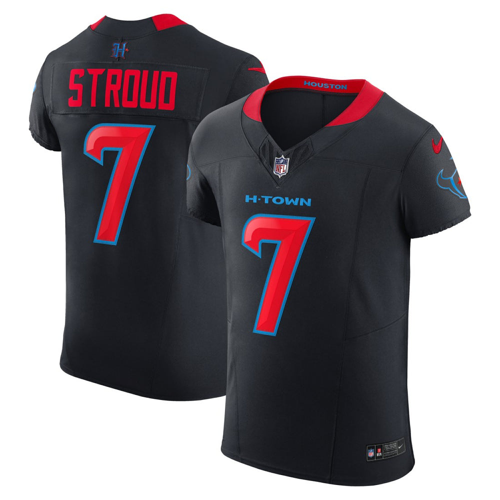 Nike C.J. Stroud Houston Texans Alternate 2 Vapor F.U.S.E. Elite Jersey Navy