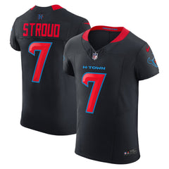 Nike C.J. Stroud Houston Texans Alternate 2 Vapor F.U.S.E. Elite Jersey Navy