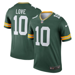 Nike Jordan Love Green Bay Packers Legend Player Performance Top Green