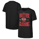 Chicago Blackhawks Youth 2025 NHL Winter Classic Game Day T-Shirt - Black - NHL 202525307